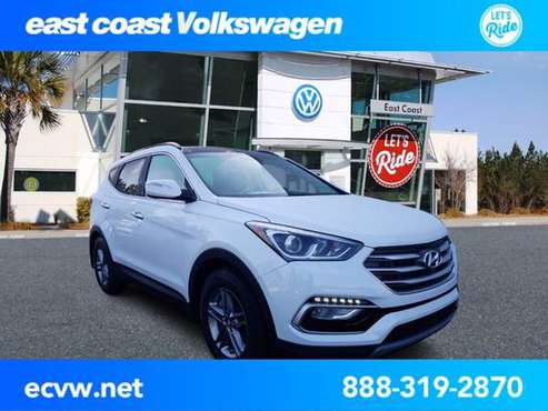 2018 Hyundai Santa Fe Sport Pearl White For Sale NOW! - cars & for sale in Myrtle Beach, SC