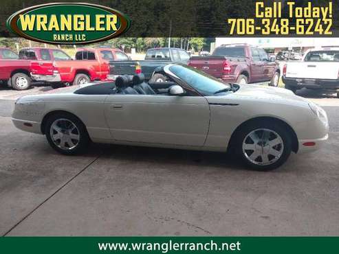 2002 Ford Thunderbird Deluxe - cars & trucks - by dealer - vehicle... for sale in Cleveland, SC