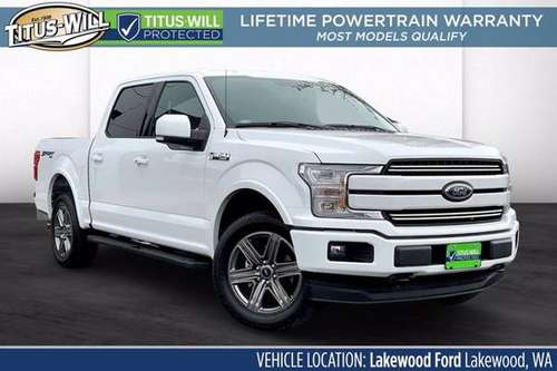 2020 Ford F-150 4x4 4WD F150 Truck LARIAT Crew Cab for sale in Lakewood, WA