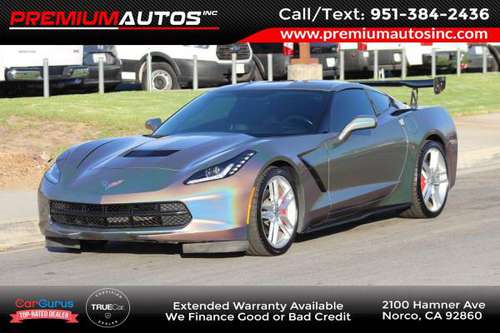 2015 Chevrolet Chevy Corvette 1LT - Custom Wrap LOW MILES! CLEAN... for sale in Norco, CA