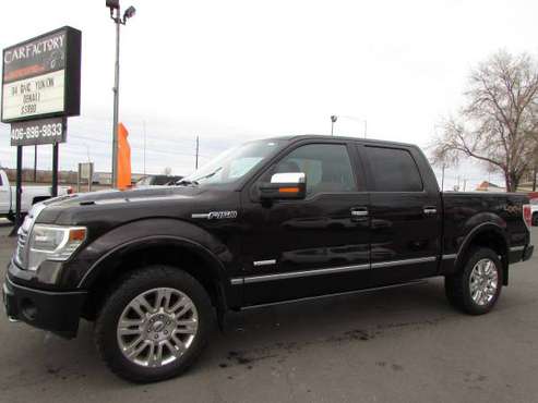 2013 Ford F-150 Platinum SuperCrew 4WD - One owner! - cars & trucks... for sale in Billings, MT