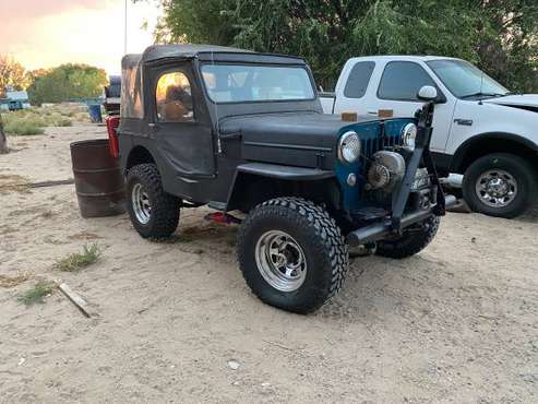 1953 Jeep Willys obo... trade??.. - cars & trucks - by owner -... for sale in Fallon, NV