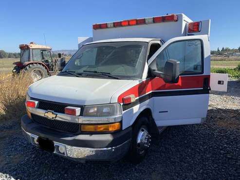 2008 Chevy Heavy duty Turbo diesel, Duramax Turbo diesel, Ambulance for sale in Petaluma , CA
