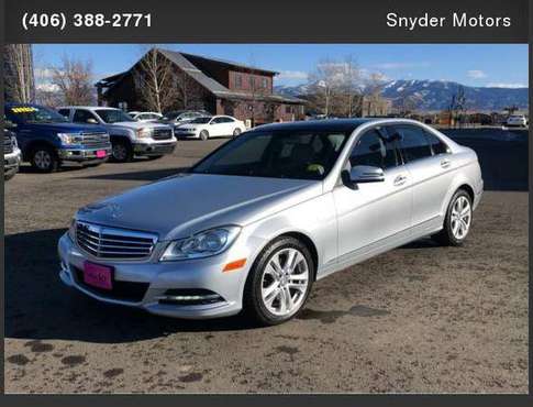 2013 Mercedes-Benz C-Class AWD 67K Clean! - cars & trucks - by... for sale in Bozeman, MT