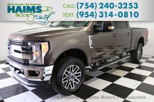 2017 Ford Super Duty F-250 Lariat 4WD Crew Cab 6.75' Box for sale in Lauderdale Lakes, FL