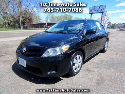 2013 Toyota Corolla Manual Transmission New Tires AUX Great for sale in Anoka, MN