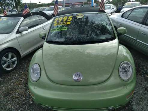 2004 VW Beetle. Convertible... 107K... $1995... Affordable Auto... for sale in Stuart, FL