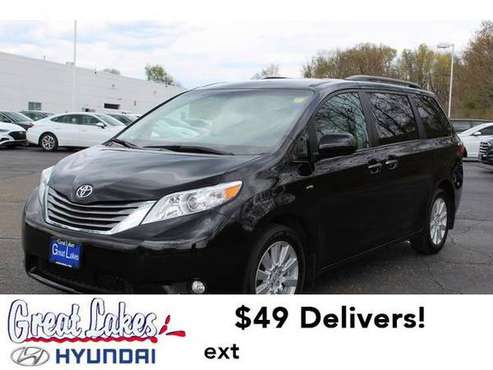2017 Toyota Sienna mini-van XLE - - by dealer for sale in Streetsboro, OH