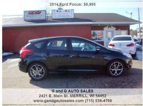 2014 Ford Focus SE 4dr Hatchback 86581 Miles - - by for sale in Merrill, WI