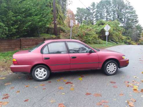 1995 Toyota corolla - cars & trucks - by owner - vehicle automotive... for sale in Suitland, District Of Columbia