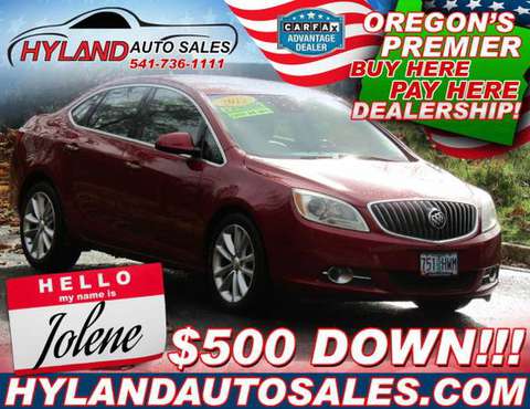 2012 BUICK VERANO *LOW MILEAGE* @ HYLAND AUTO SALES! - cars & trucks... for sale in Springfield, OR