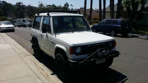 MONTERO MITSUBISHI 1987 - cars & trucks - by owner - vehicle... for sale in San Diego, CA