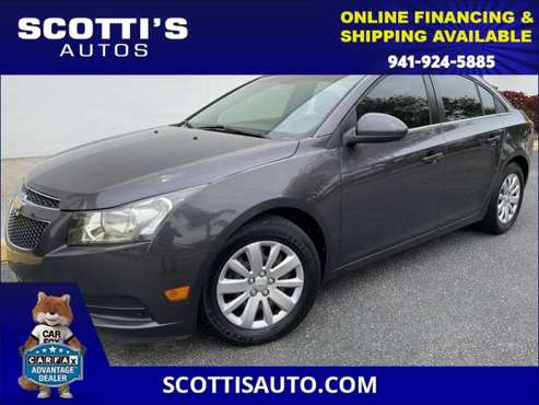 2011 Chevrolet Cruze LT w/1LT CLEAN CARFAX GREAT ON GAS AUTO for sale in Sarasota, FL