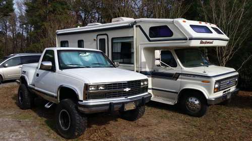 Will trade my Chevy 4x4 short bed or 27' Rockwood RV for sale in Petersburg, VA