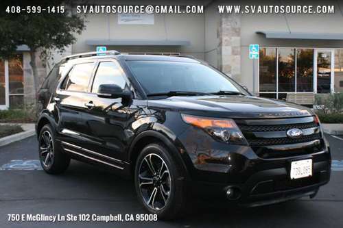 2014 Ford Explorer 4WD 4dr Sport Tuxedo Black for sale in Campbell, CA