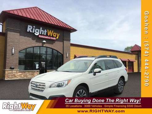 2017 Subaru Outback Limited - cars & trucks - by dealer - vehicle... for sale in Goshen, IN
