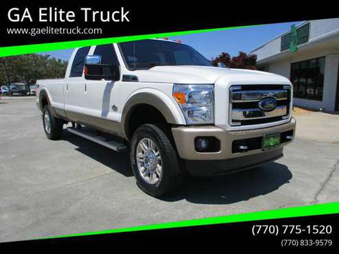 2013 Ford F-350 F350 F 350 Super Duty King Ranch 4x4 4dr Crew Cab 8 for sale in Jackson, GA