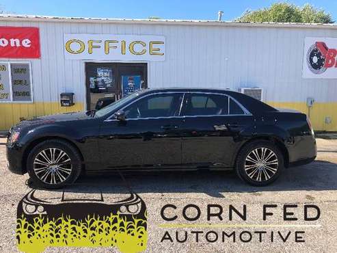 2013 CHRYSLER 300 S+AWD+RED LEATHER+NAV+SERVICED+FINANCING+WARRANTY for sale in CENTER POINT, IA