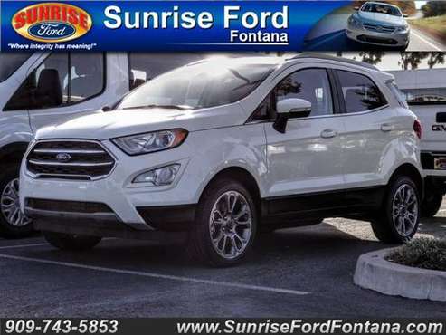 2019 Ford EcoSport Titanium WD * CALL TODAY .. DRIVE TODAY! O.A.D. *... for sale in Fontana, CA
