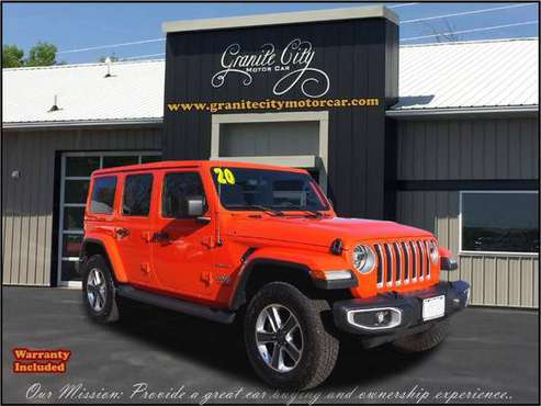 2020 Jeep Wrangler Unlimited Sahara - - by dealer for sale in ST.Cloud, MN