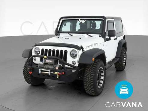 2014 Jeep Wrangler Rubicon Sport Utility 2D suv White - FINANCE... for sale in Fort Wayne, IN
