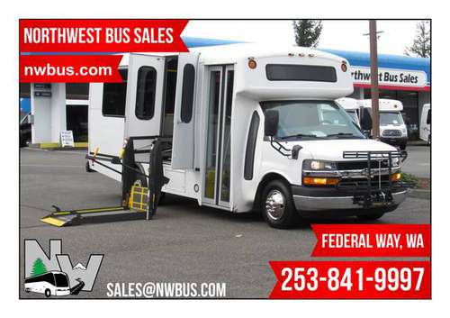 2012 CHEVROLET CHAMPION 14 PASSENGER ADA SHUTTLE – S34213 - cars &... for sale in Federal Way, WA