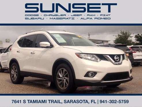 2014 Nissan Rogue SL Extra Clean CarFax Cert! - - by for sale in Sarasota, FL