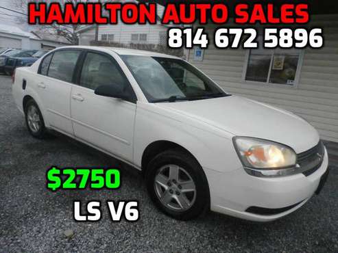 2005 Chevy Malibu LS V6 - cars & trucks - by dealer - vehicle... for sale in coalport, PA