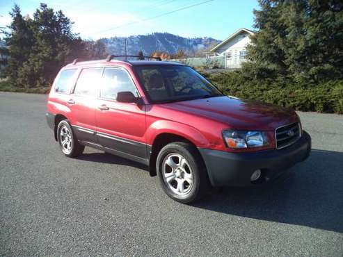 *2003 Subaru Forester X AWD 4dr Wagon!* Local Trade-in!* - cars &... for sale in Cashmere, WA