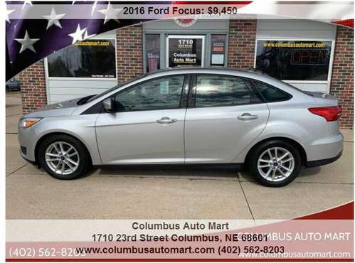 2016 Ford Focus SE - cars & trucks - by dealer - vehicle automotive... for sale in Columbus, NE