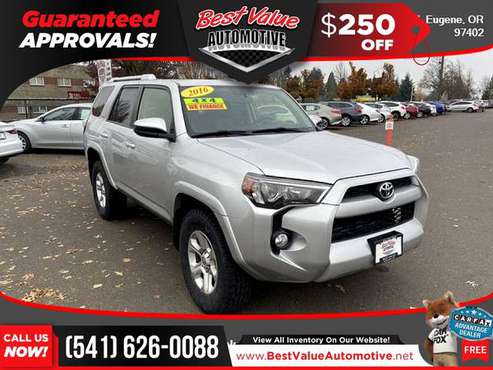 2016 Toyota 4Runner TRD Pro FOR ONLY $460/mo! - cars & trucks - by... for sale in Eugene, OR