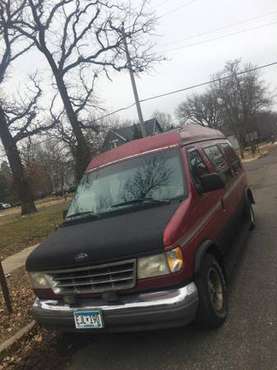1994 Ford high roof conversion van only 135k miles - cars & trucks -... for sale in ST Cloud, MN