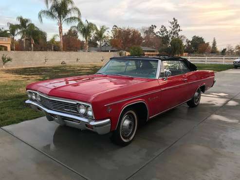 1966 Impala Convertible - cars & trucks - by owner - vehicle... for sale in Sacramento , CA