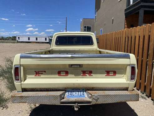 1967 Ford F100 Camper Special - Very original, great shape - cars &... for sale in Salida, CO