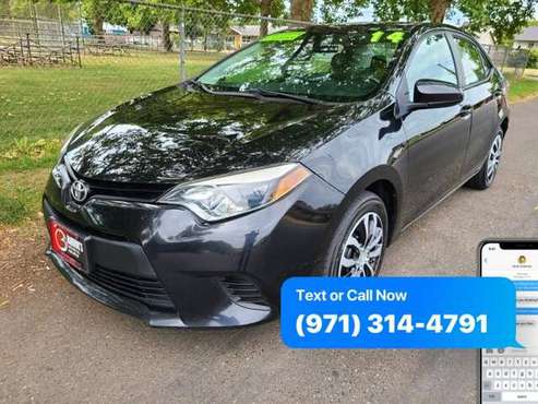 2014 Toyota Corolla LE - cars & trucks - by dealer - vehicle... for sale in Portland, OR