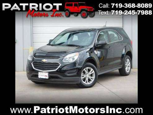2017 Chevrolet Chevy Equinox LS AWD - MOST BANG FOR THE BUCK! for sale in Colorado Springs, CO