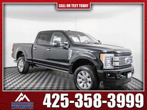 2017 Ford F-350 Platinum 4x4 - - by dealer - vehicle for sale in Lynnwood, WA