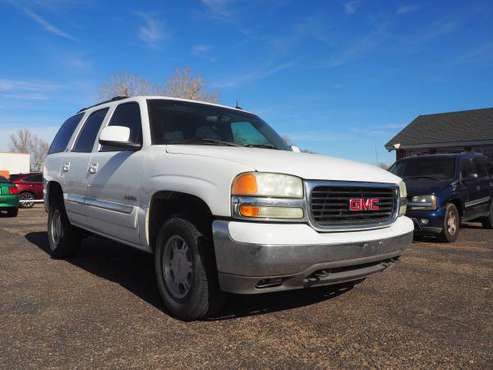WHITE 2003 GMC YUKON XL for $400 Down for sale in 79412, TX