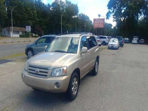 **Financing 2006 Toyota Highlander Sport W/3rd Row Mattsautomall** -... for sale in Chicopee, MA