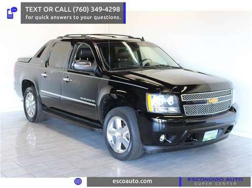 2012 Chevrolet Chevy Avalanche LTZ - GOOD/BAD/NO CREDIT OK! - cars &... for sale in Escondido, CA