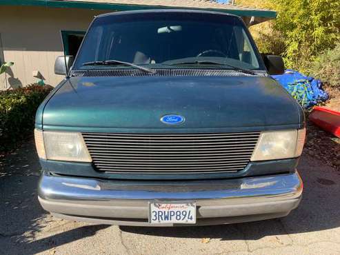 1995 Ford E150 - Dark Green Camper Van - "Bruce" - cars & trucks -... for sale in Auburn , CA
