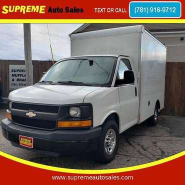 2011 CHEVROLET EXPRESS 3500 10FT. BOX COMMERCIAL CUTAWAY RWD 3500... for sale in Abington, MA