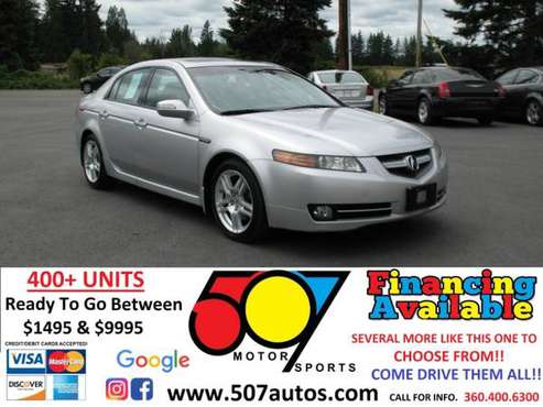 2007 Acura TL 4dr Sdn AT - cars & trucks - by dealer - vehicle... for sale in Roy, WA