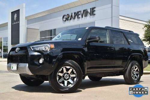 2019 Toyota 4Runner TRD Off-Road (Financing Available) WE BUY CARS... for sale in GRAPEVINE, TX