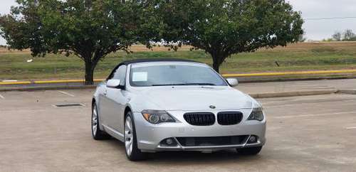 2005 BMW 645CI CONVERTBILE - cars & trucks - by owner - vehicle... for sale in Houston, TX