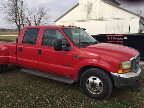 2001 Ford f350 Dually Disel Crew Cab - cars & trucks - by owner -... for sale in Dekalb, IL