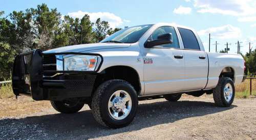 LOWMILE+4DR+SHORTBED 2009 DODGE RAM 2500 4X4 6.7L CUMMINS TURBO DIESEL for sale in Liberty Hill, TX