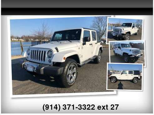 2017 Jeep Wrangler Unlimited Sahara - - by dealer for sale in Larchmont, NY