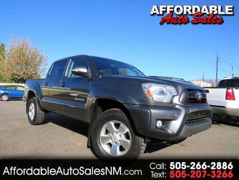 2013 Toyota Tacoma Double Cab V6 4WD -FINANCING FOR ALL!! BAD CREDIT... for sale in Albuquerque, NM