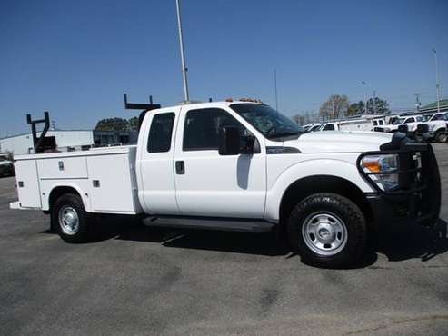 2011 Ford F-350 4x4 Extended Cab XL Utility Bed - - by for sale in Lawrenceburg, AL